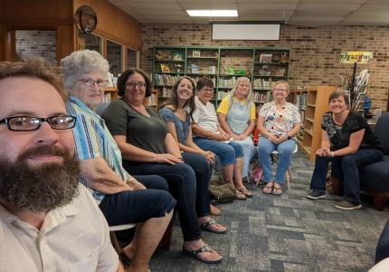 Thadra and the Library