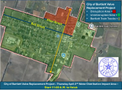 April 2nd, 2026 - Water Service Disruption Map