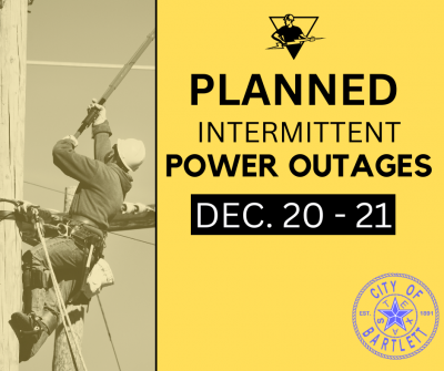 Intermittent Power Outages - Dec. 20 and 21