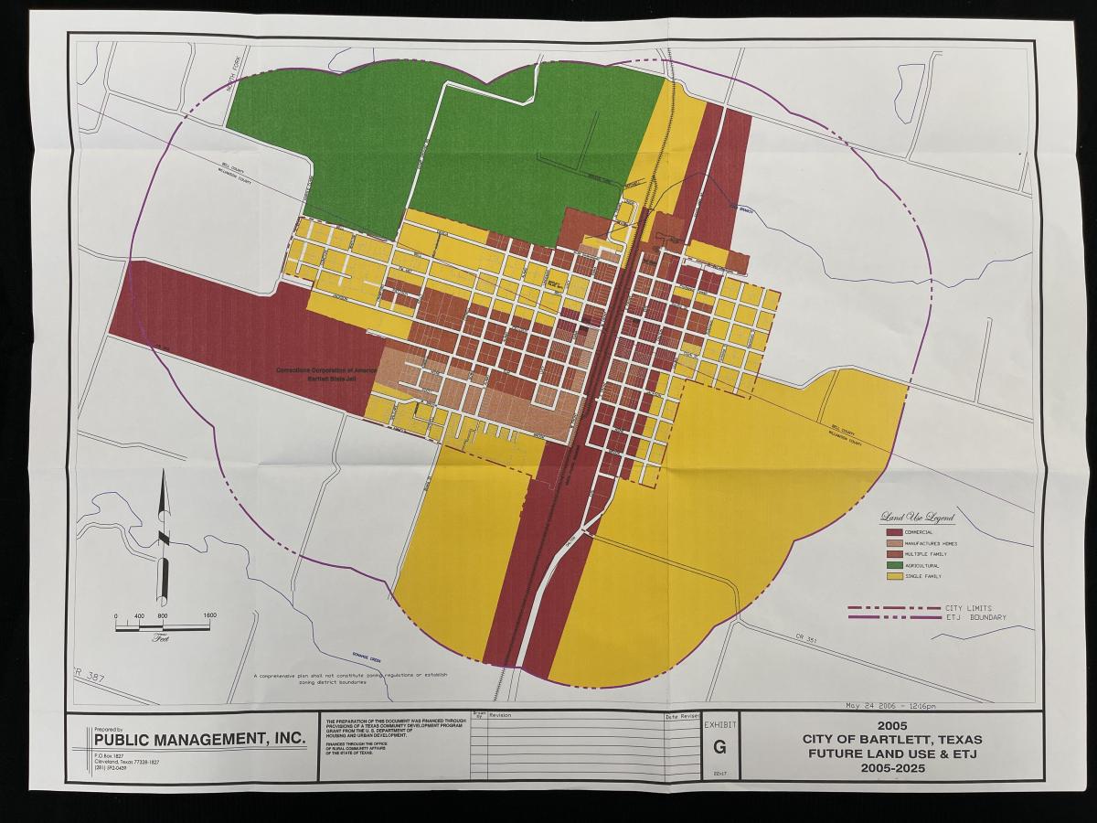 Comprehensive Plan - Exhibit G - Future Land Use & ETJ