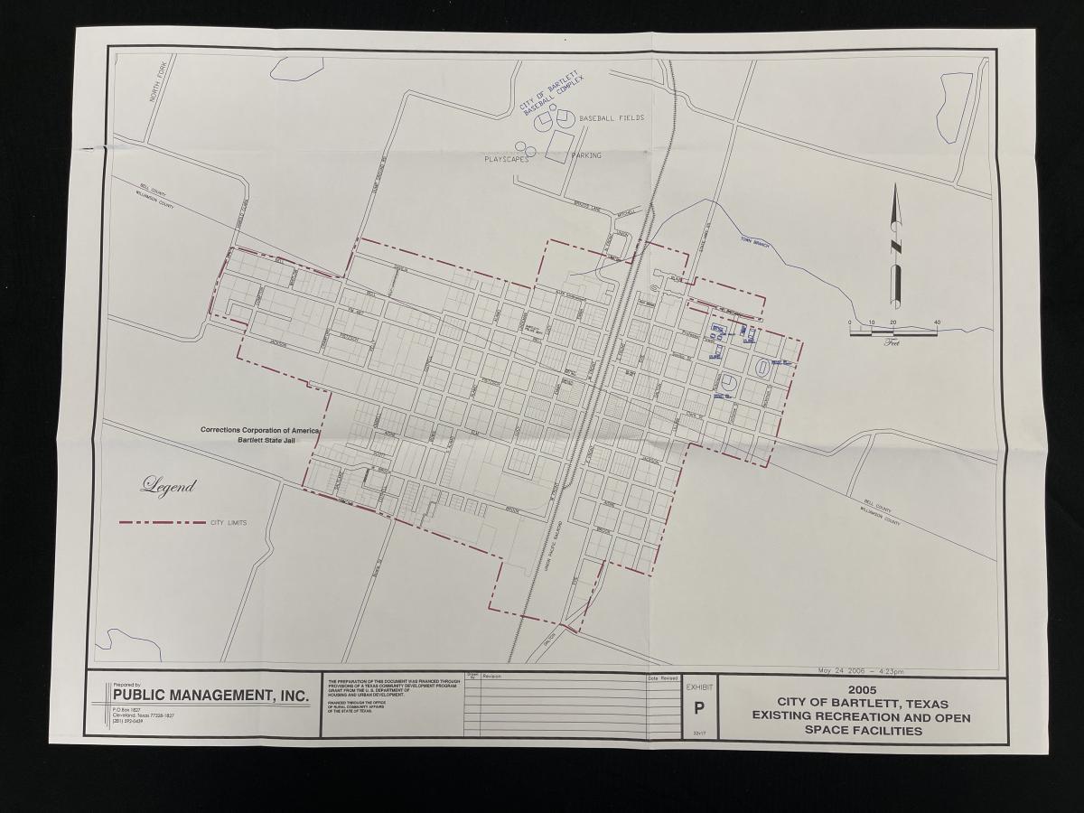 Comprehensive Plan - Exhibit P - Existing Recreation and Open Space Facilities