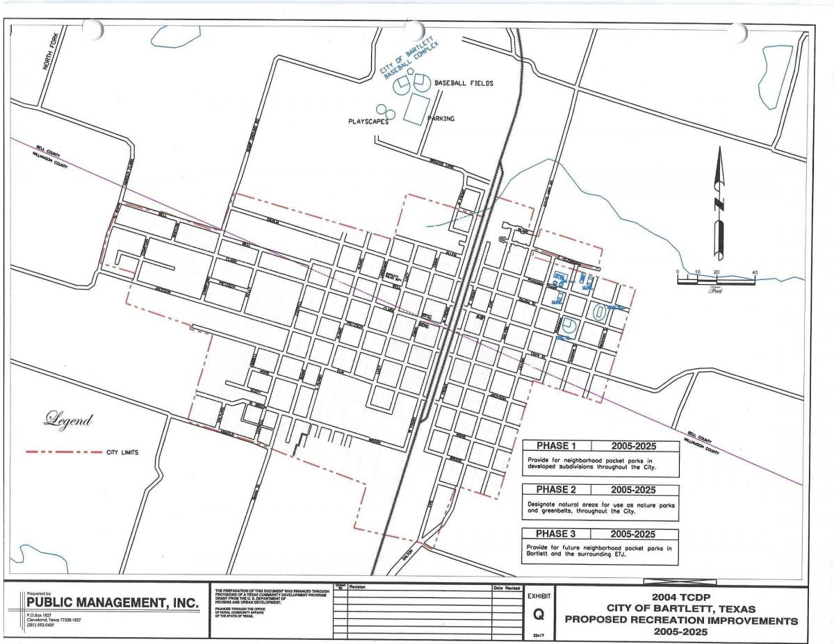 Comprehensive Plan - Exhibit Q - Proposed Recreation and Open Space Facility Improvements