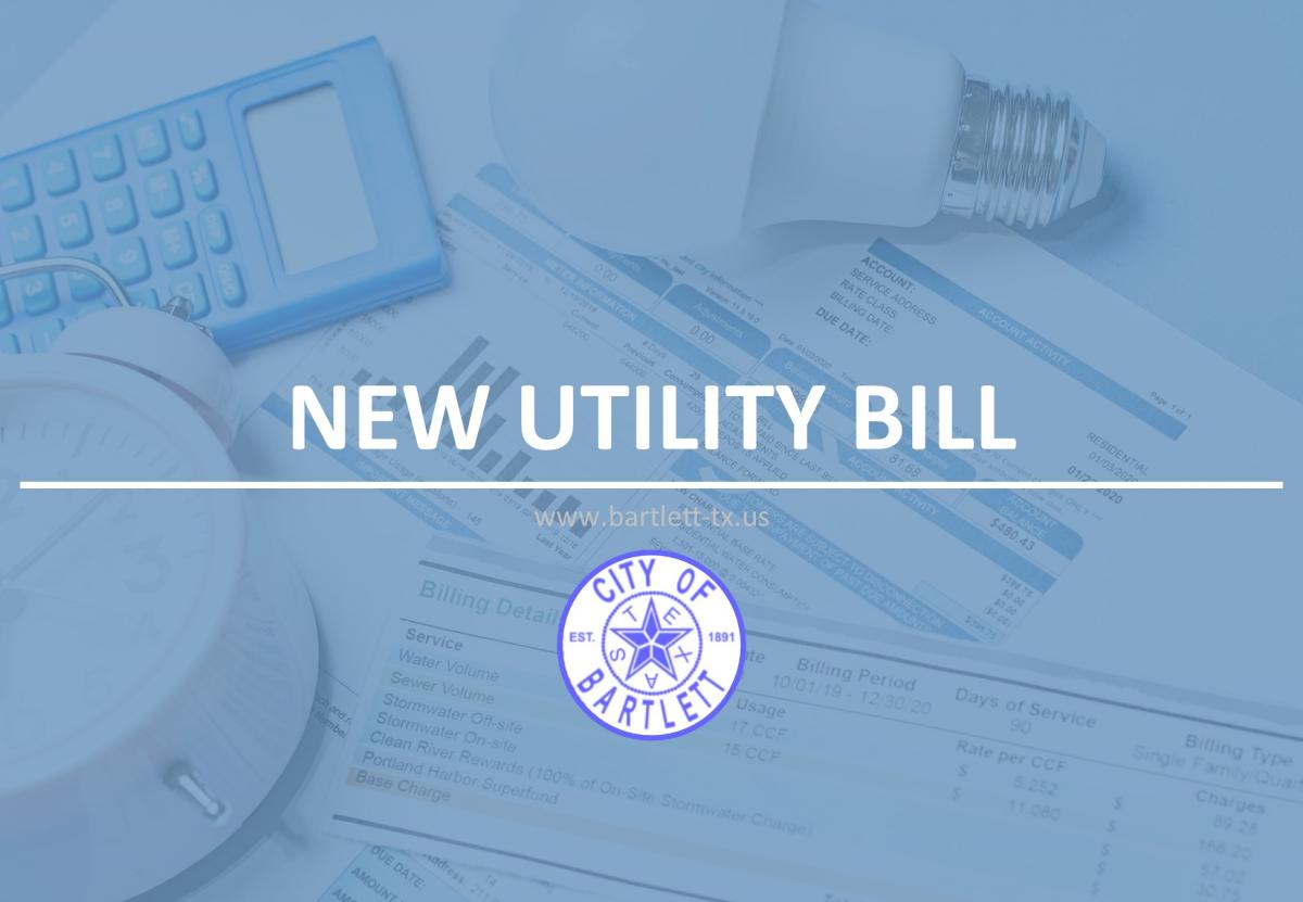 New Utility Bills